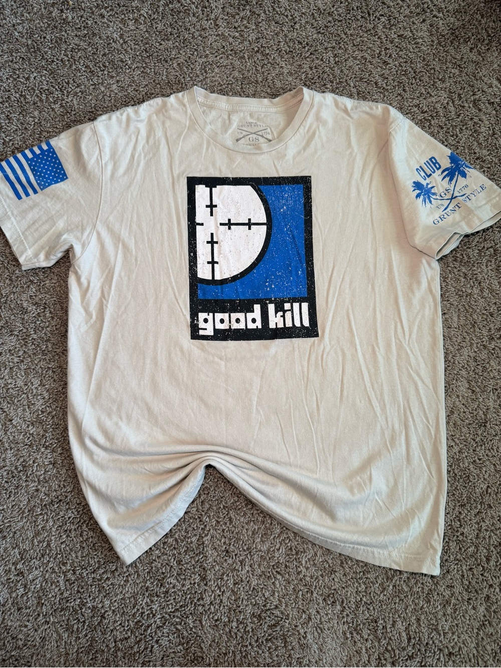 Men’s grunt style tee